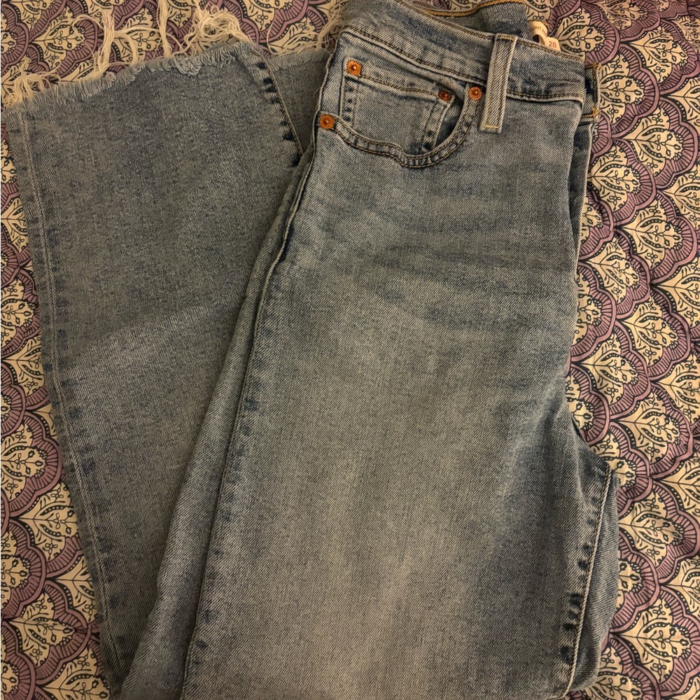 Levi’s Rib cage straight ankle